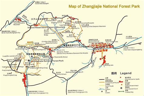 Zhangjiajie National Forest Park: Facts, Map & What to See .